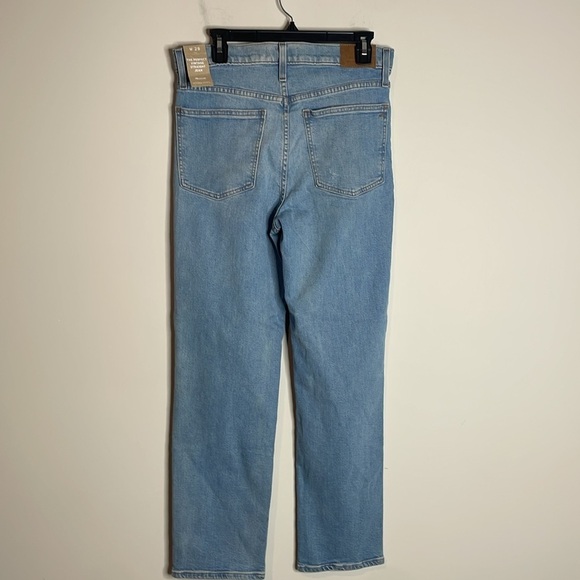 SOLD Madewell | Women’s The Perfect Vintage Straight Jeans Distressed Light - Picture 5 of 8